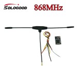 Hot Sales SoloGood ELRS 750MHz 868MHz With T Type Antenna MCU ESP8285 50mW Telemetry Power for RC Racing Long Range Drone UAV